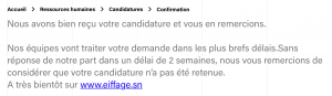 Recrutement Eiffage - Déposer Une Candidature Spontanée - Emploi Dakar